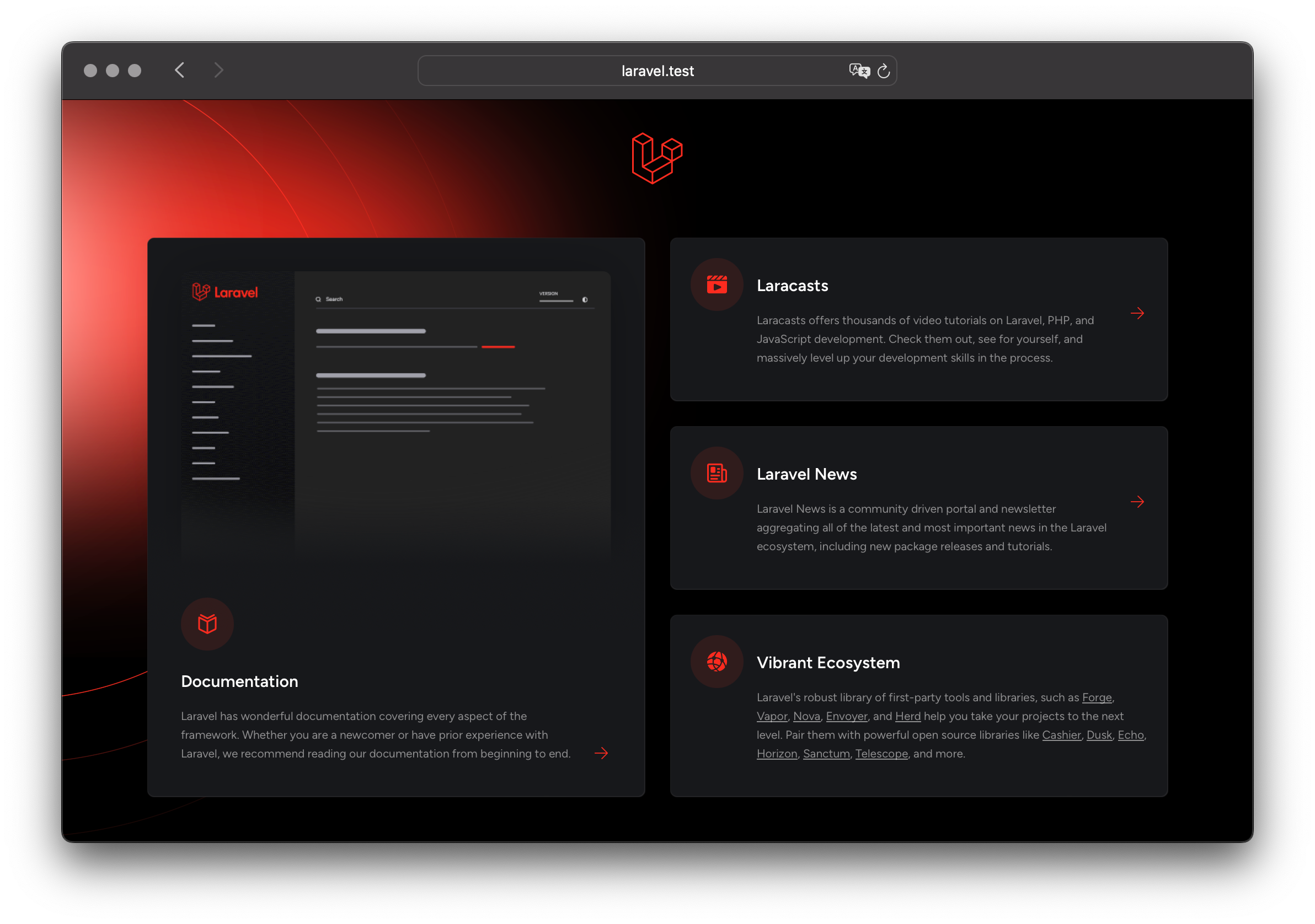 Laravel E-Commerce Development Services