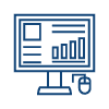 Dashboard development services icon